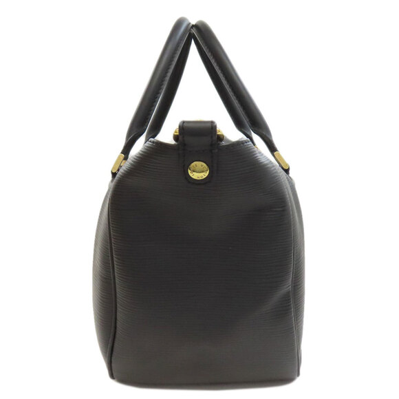 LOUIS VUITTON Black Leather Boston Bag - Picture 3 of 11